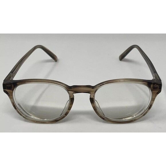 Warby Parker Percey N 207 47-18-140 Chestnut Crystal Eyeglass Frames Case Cloth main image 12